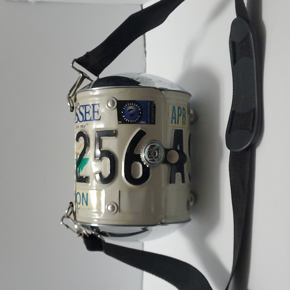 Tennessee license plate purse